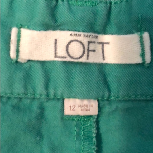 Turquoise shorts from Loft - Picture 2 of 3